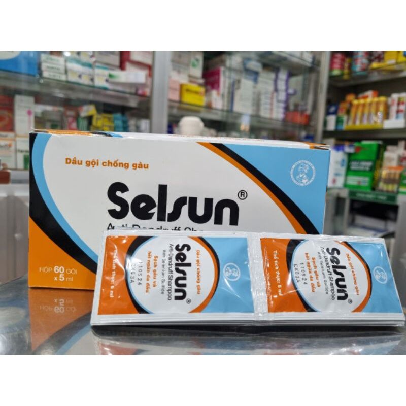 selsun gói 5ml-60 gói /hộp