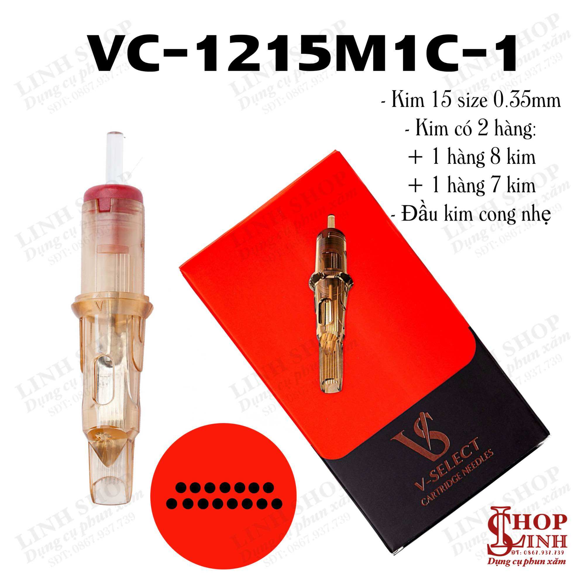 Kim ez vs v select kim đạn máy pen cho phun xăm thẩm mỹ