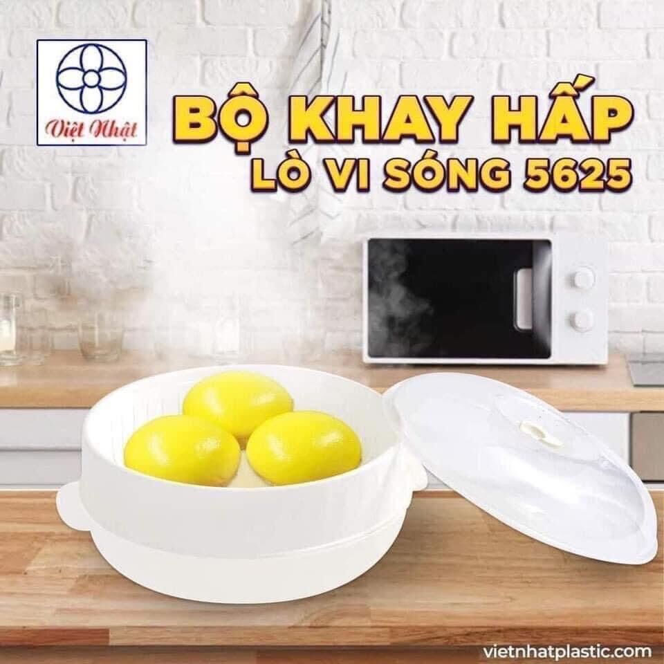 Khay hấp lò vi sóng việt nhật