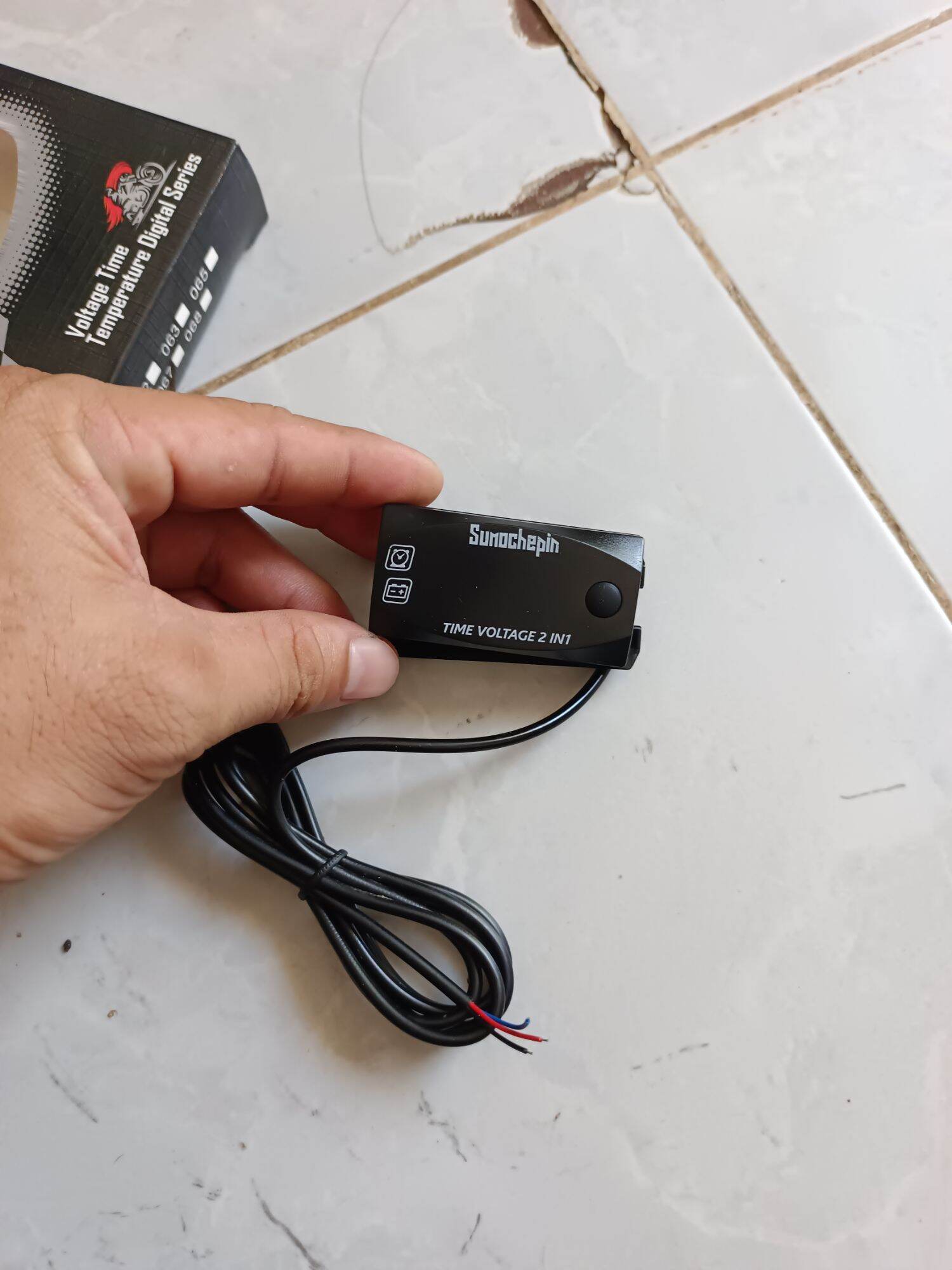 Đồng hồ báo vol, báo giờ xe máy