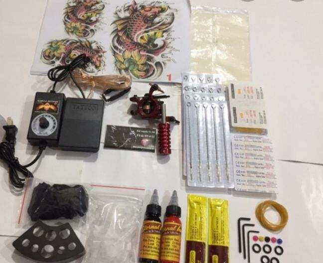 Bộ 1 máy xăm cho người mới học xăm