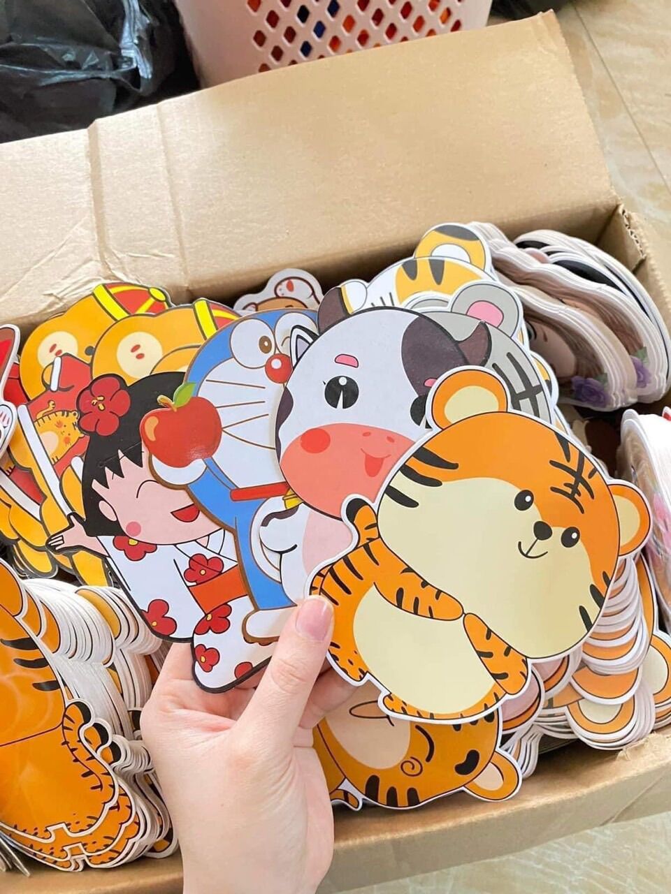 Set bao lì xì tết 2023 chibi cute cho bé