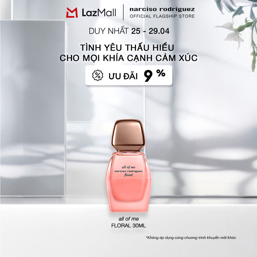 Nước hoa nữ Narciso Rodriguez All Of Me Floral Eau De Parfum 30ml