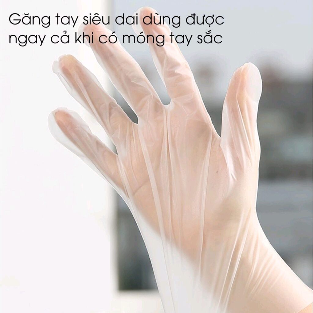 Hộp 100 gang tay cao su