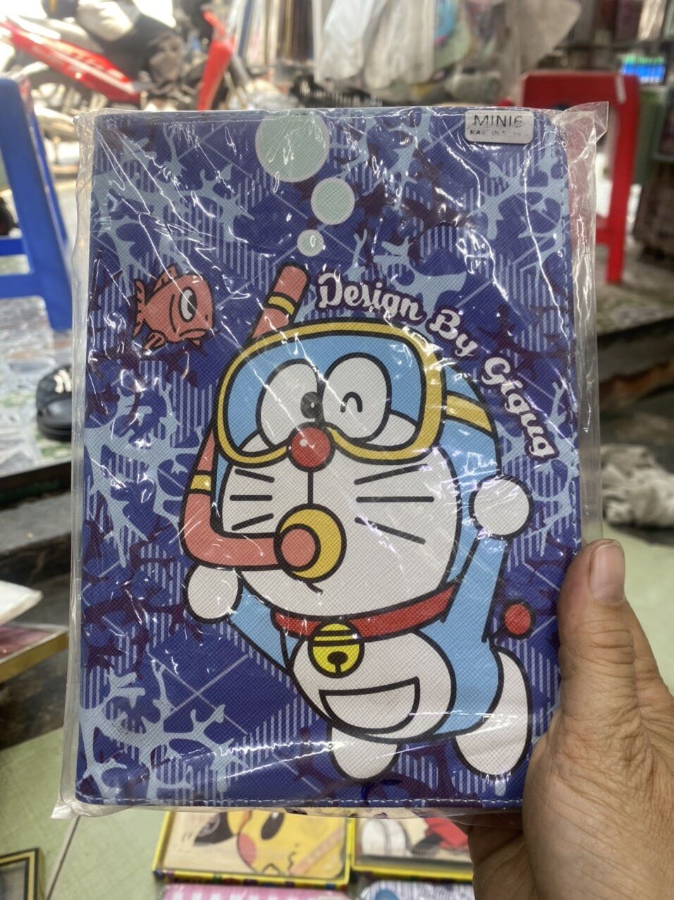 Bao da IPad Mini6 ; Mini5 ; Mini 4 3 2 1 hình kitty và doẻmon