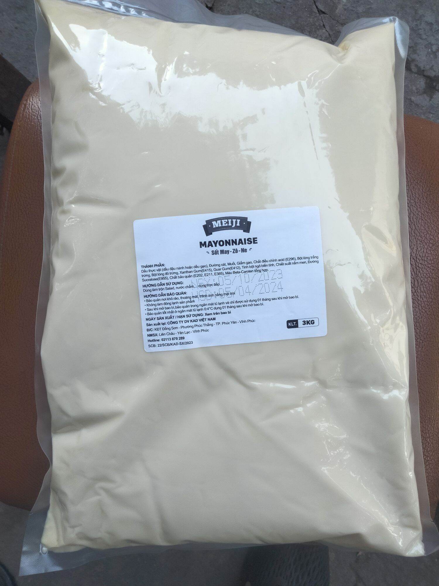 Xốt mayonnaise MEIJI bịch 3kg