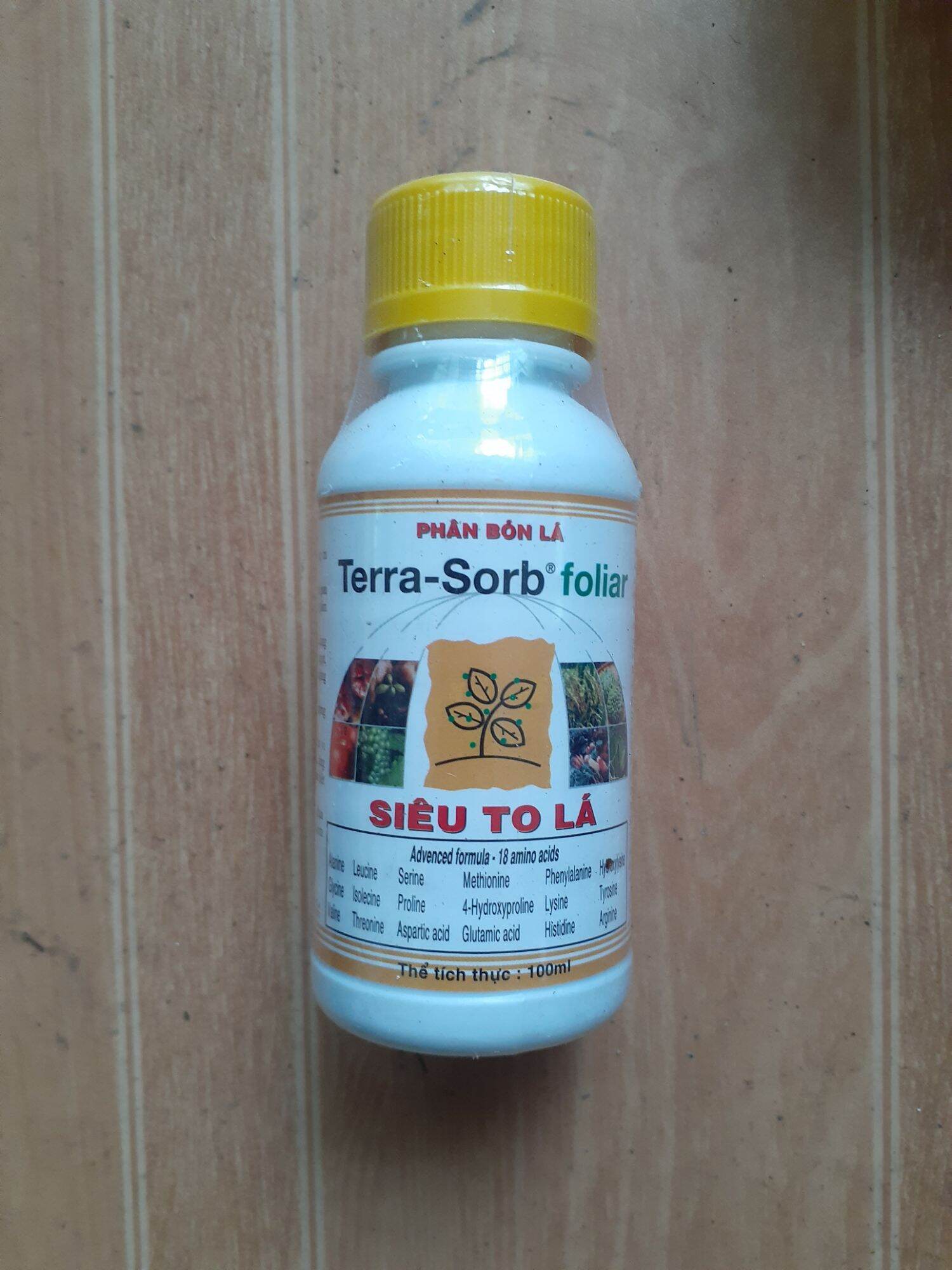 PHÂN BÓN LÁ TERRA SORB SIÊU TO LÁ LỌ 100ML