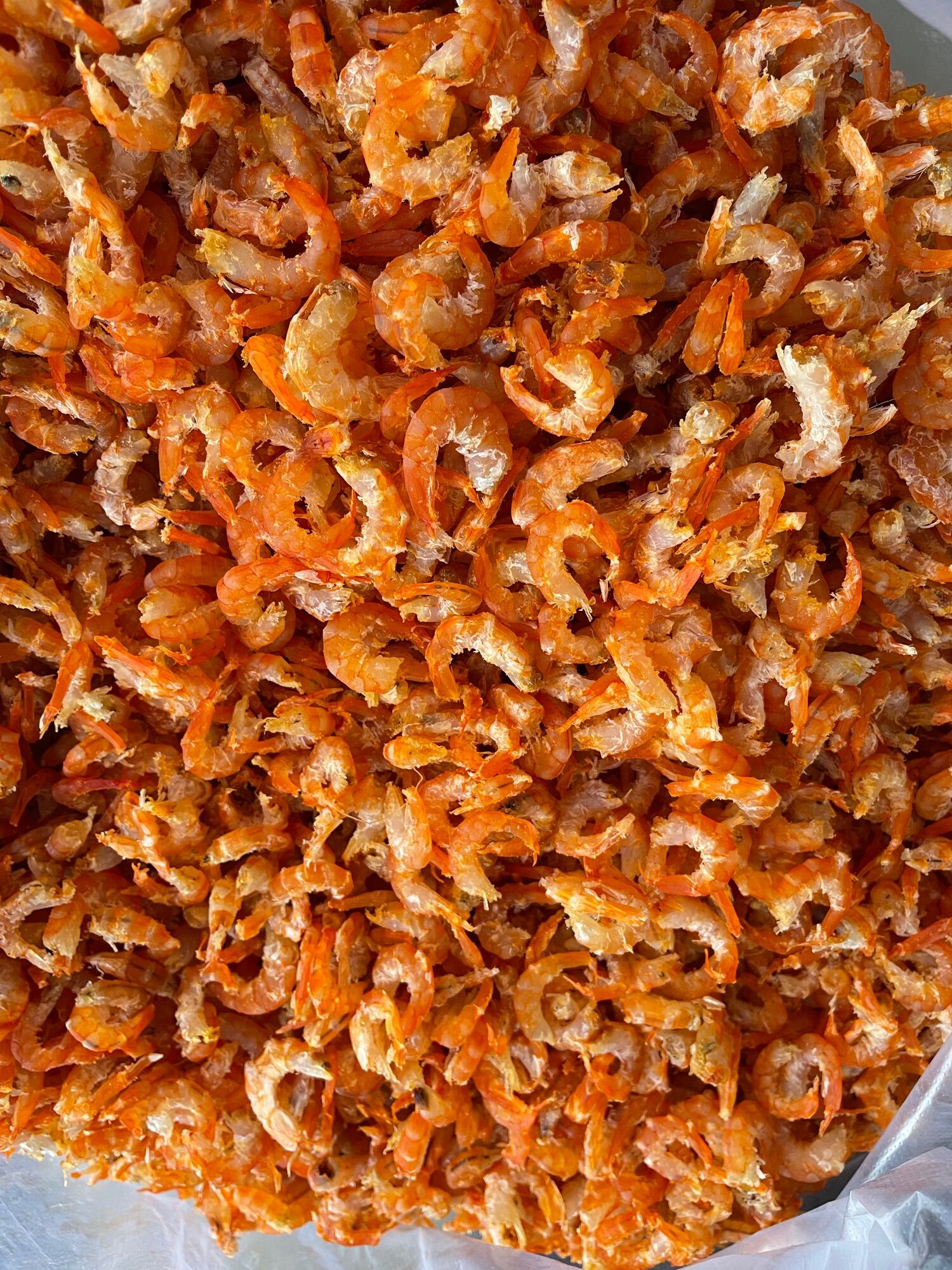 Tôm khô đất sống cà mau 380k