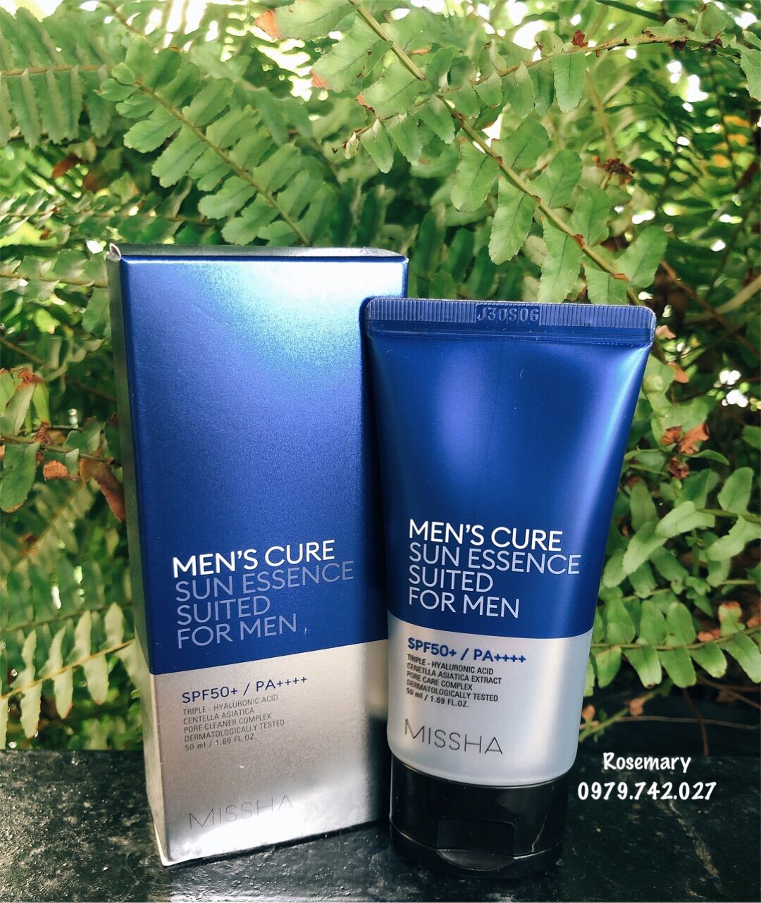 [Hcm]Kem Chống Nắng Cho Nam Giới Missha Men’s Cure Sun Essence Suited For Men (50Ml)