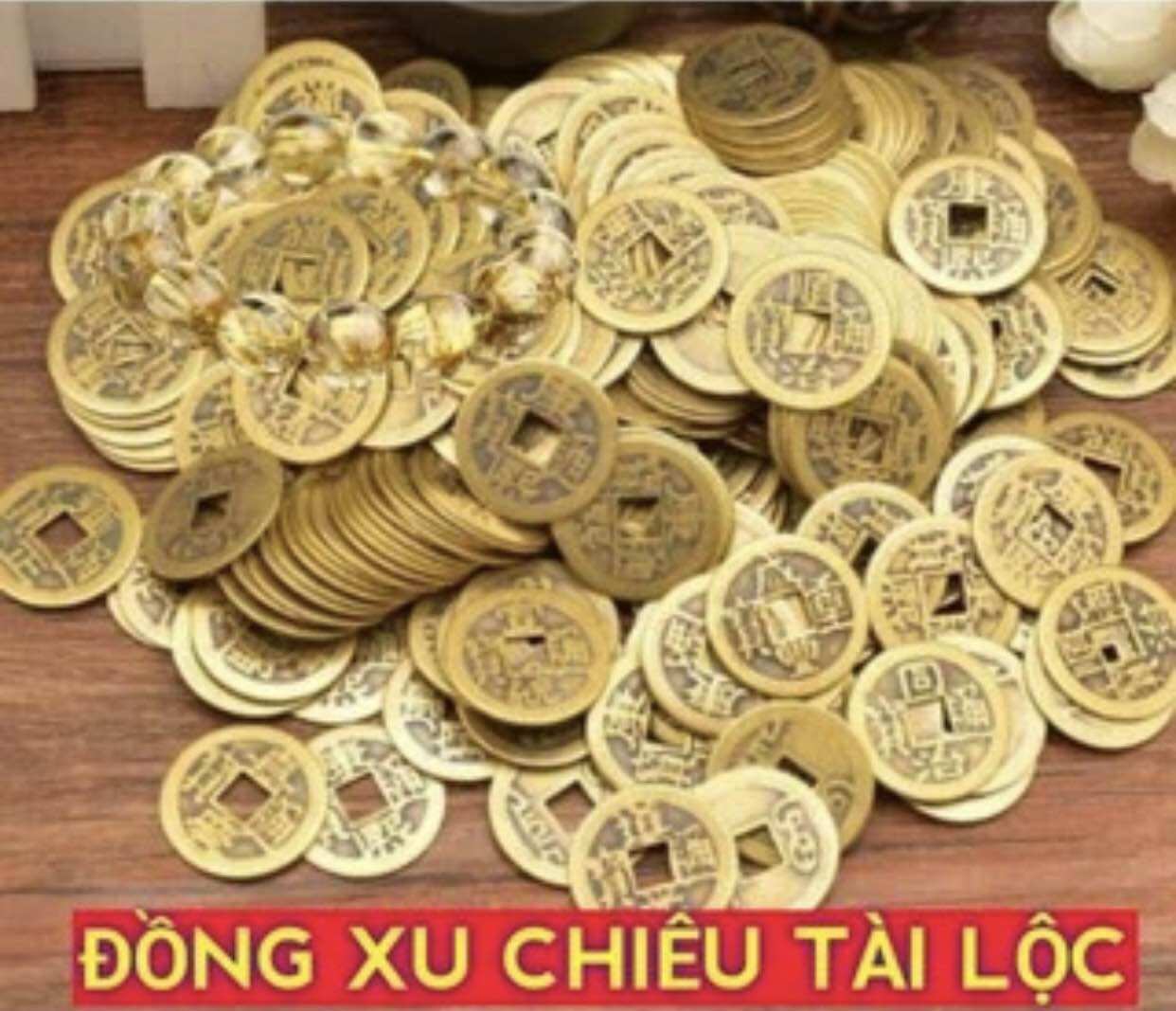 Đồng Xu Ngũ Đế chiêu tài,hút lộc,phong thủy mai mắn