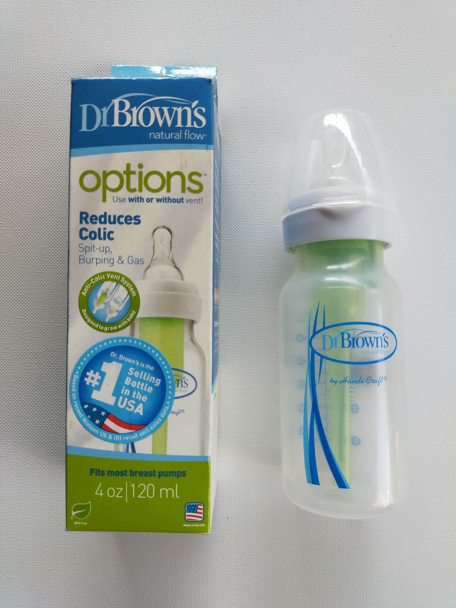 Bình sữa dr brown's 120ml đơn của mỹ