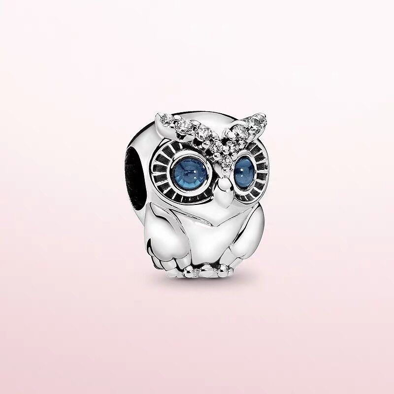 CHARM PAN ALE CÚ MÈO BẠC S925 CAO CẤP