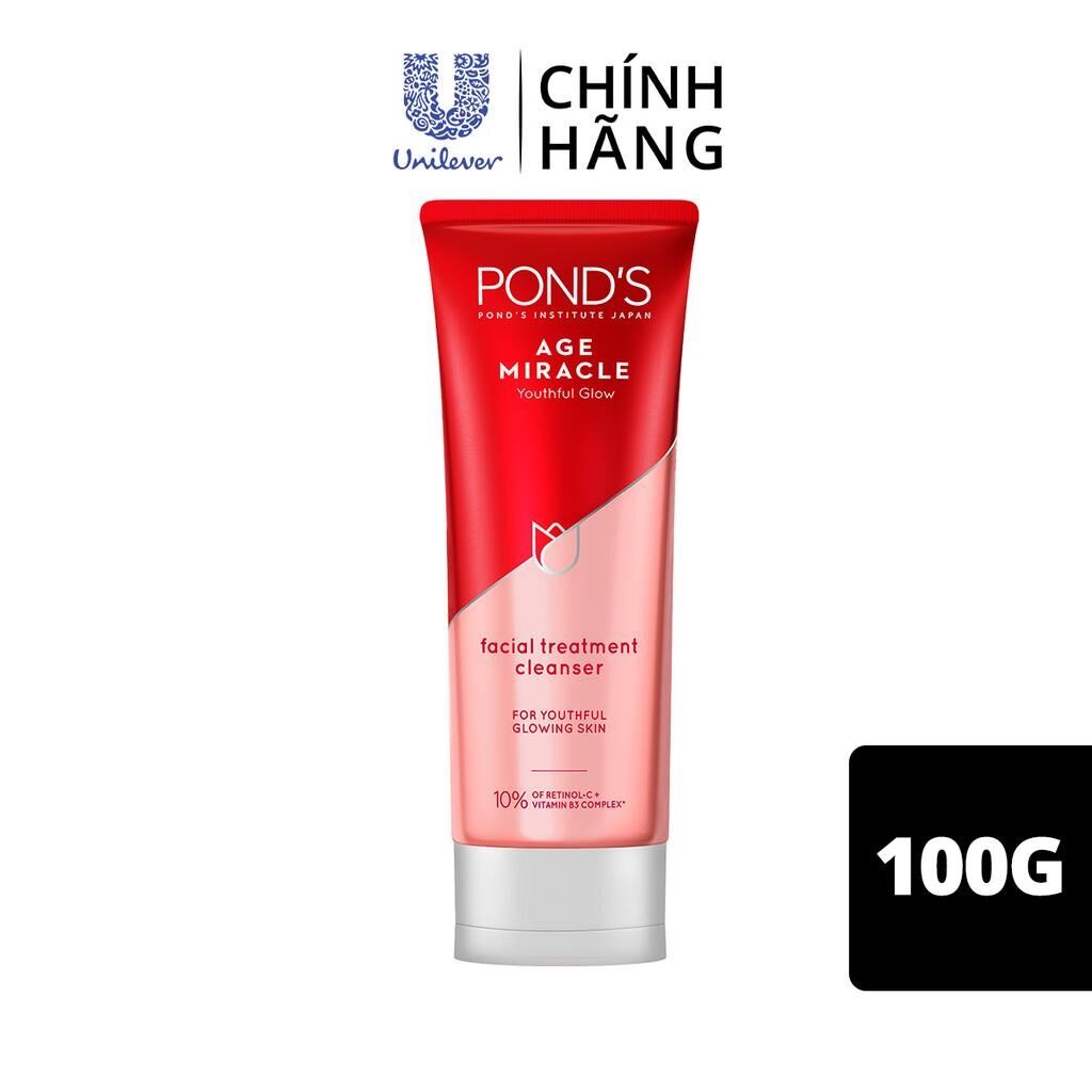 Sữa rửa mặt pond's chống lão hóa age miracle