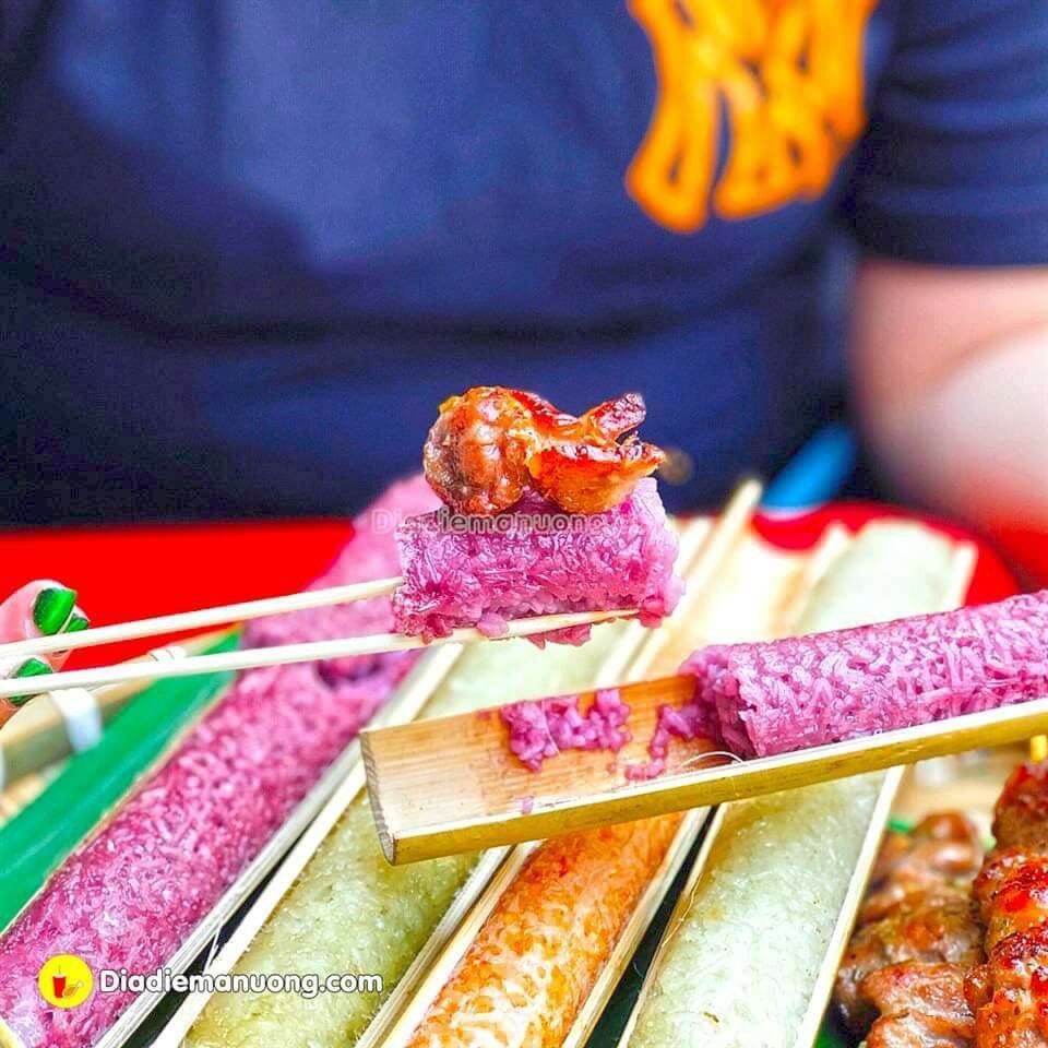 Cơm Lam Ống Tre Ngũ Sắc (5 ống/bịch) (giao hỏa tốc 3H TPHCM)