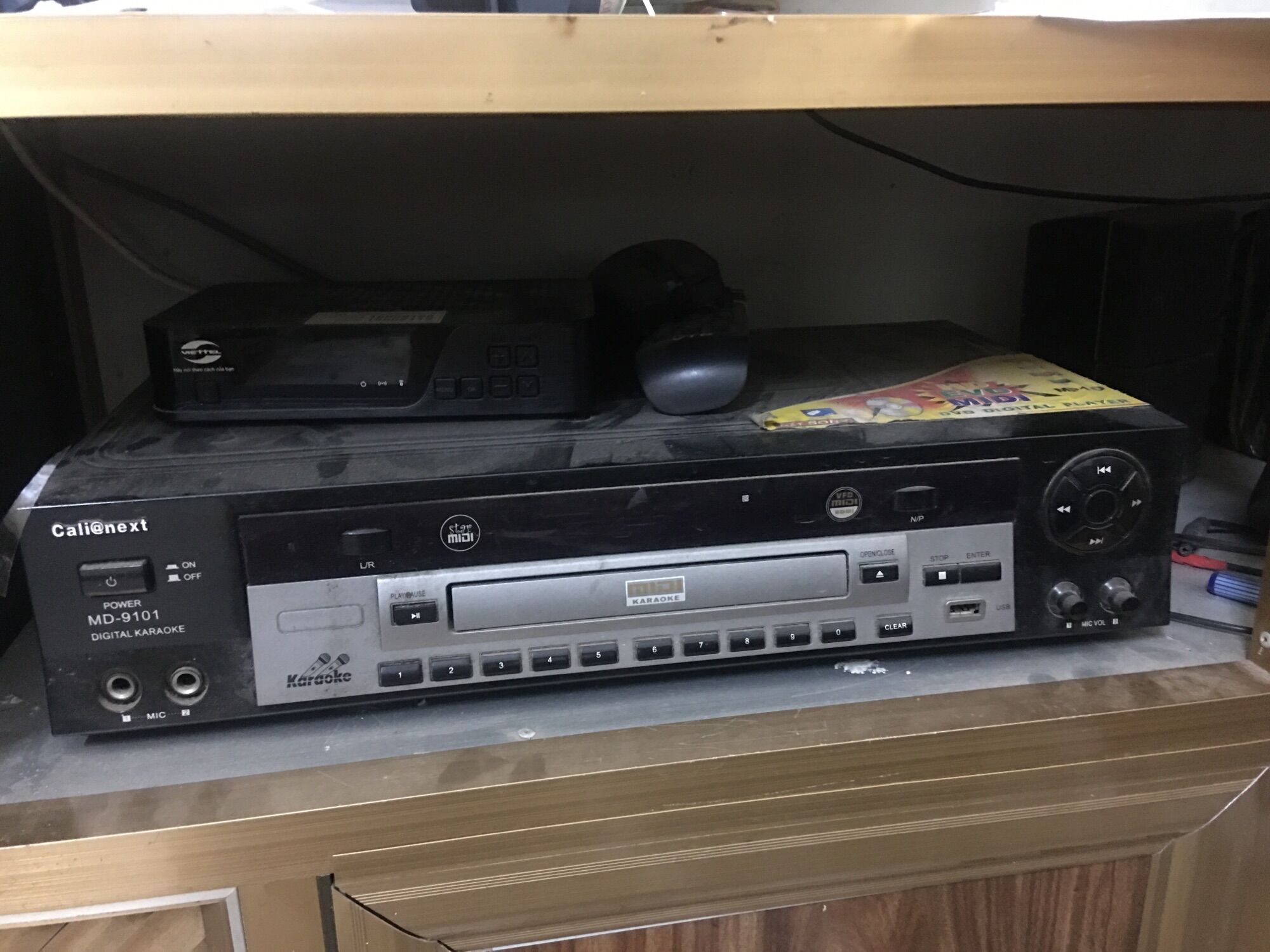 Đầu karaoke cali@next 6 số dvd