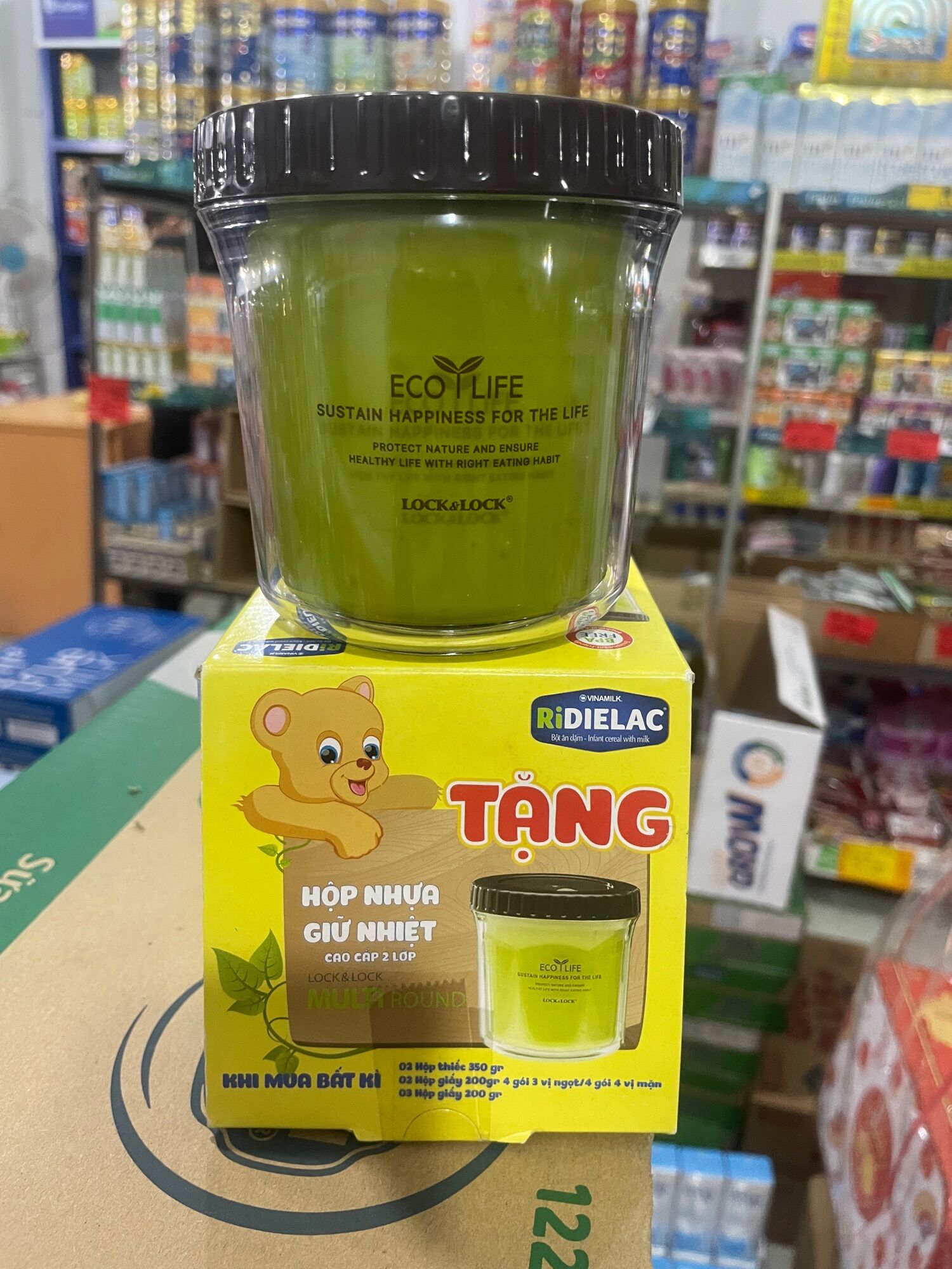 ——Hộp nhựa giữ nhiệt lock lock