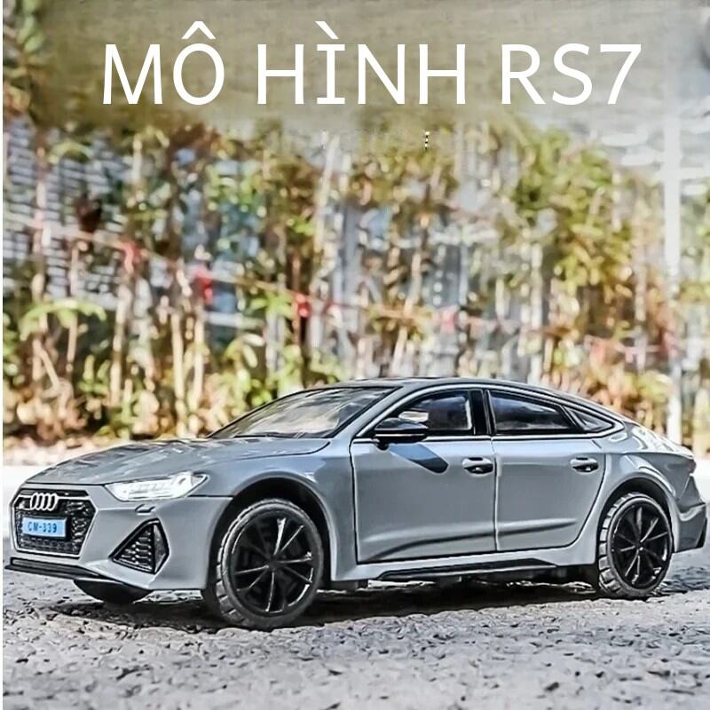 Audi RS7 Sportback Tỉ Lệ 1:24 Đúc Đồ Chơi Mô Hình Xe Ô Tô Có Vô Lăng Tính Năng Âm Thanh Và Ánh Sáng 