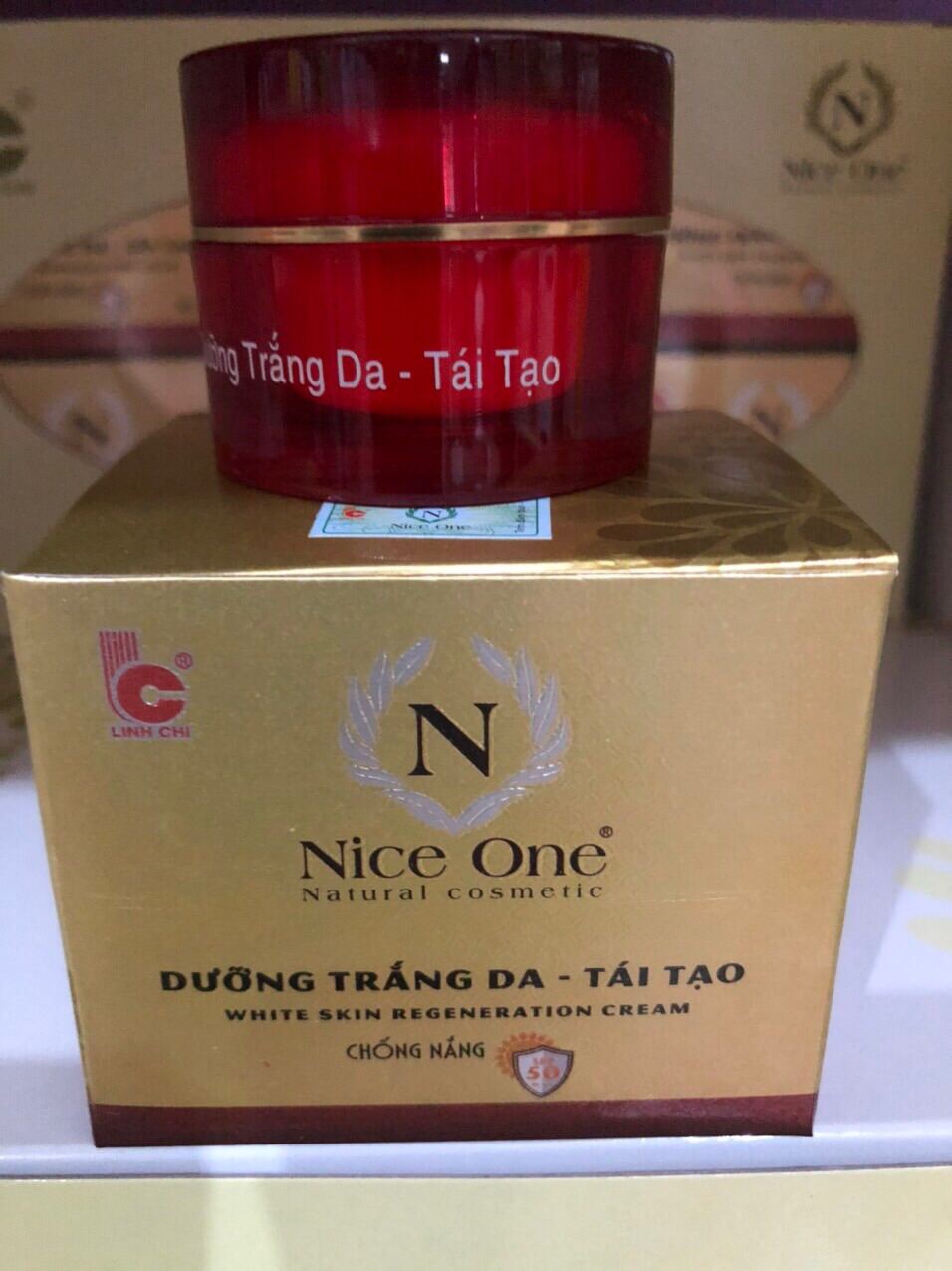 Kem Nice One Dưỡng Trắng Tái Tạo Da 10G