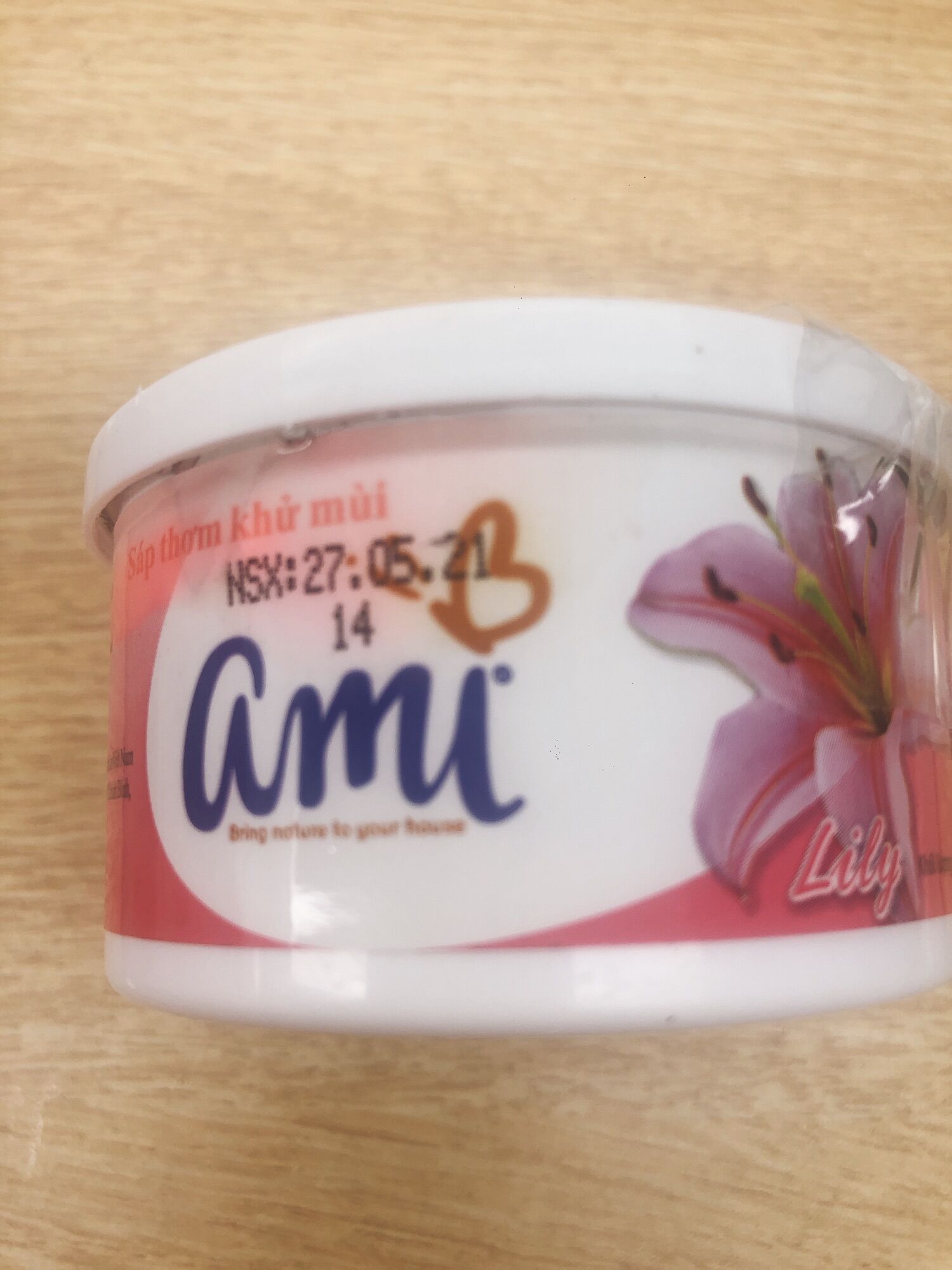 Sáp thơm AMI khử mùi 70g