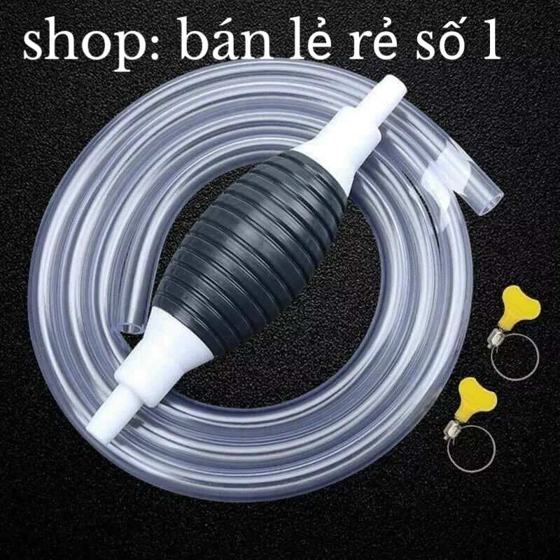 Ống hút bóp tay - Dụng cụ bơm hút rượu xăng dầu chất lỏng , hút chất lỏng bóp tay