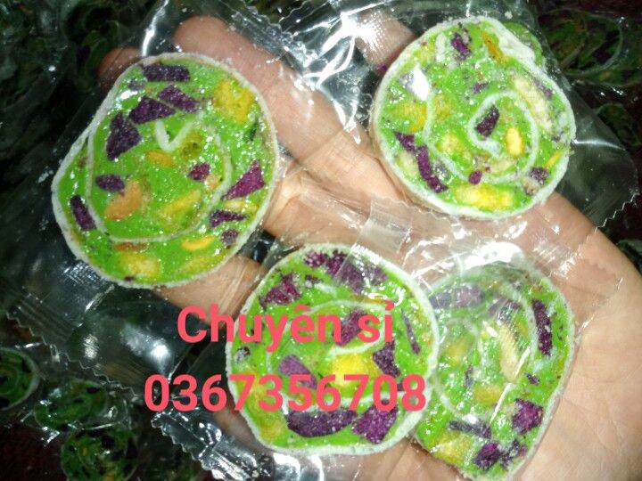 100g kẹo dừa nướng trái cây