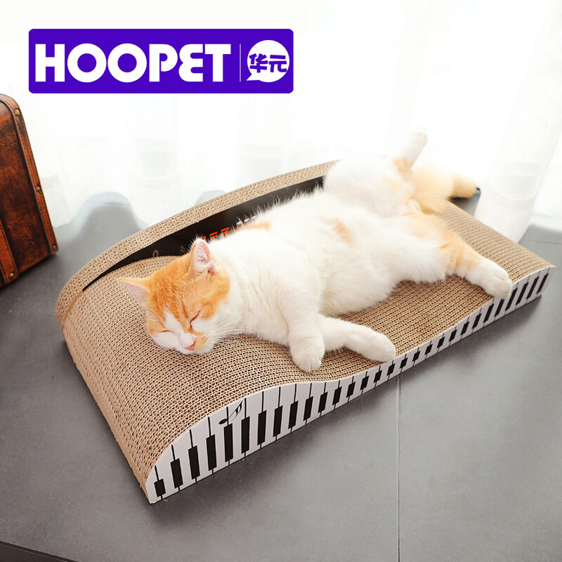 Thảm cào móng cho mèo giấy gợn sóng cỡ lớn thiết bị mài móng vuốt ổ mèo đệm cào cho mèo đồ chơi cho mèo chống mèo cào cho mèo