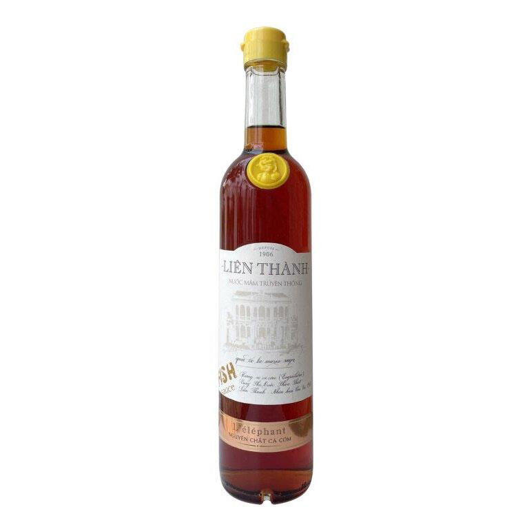 Nước mắm nguyên chất Liên Thành thủy tinh 40N 500ml