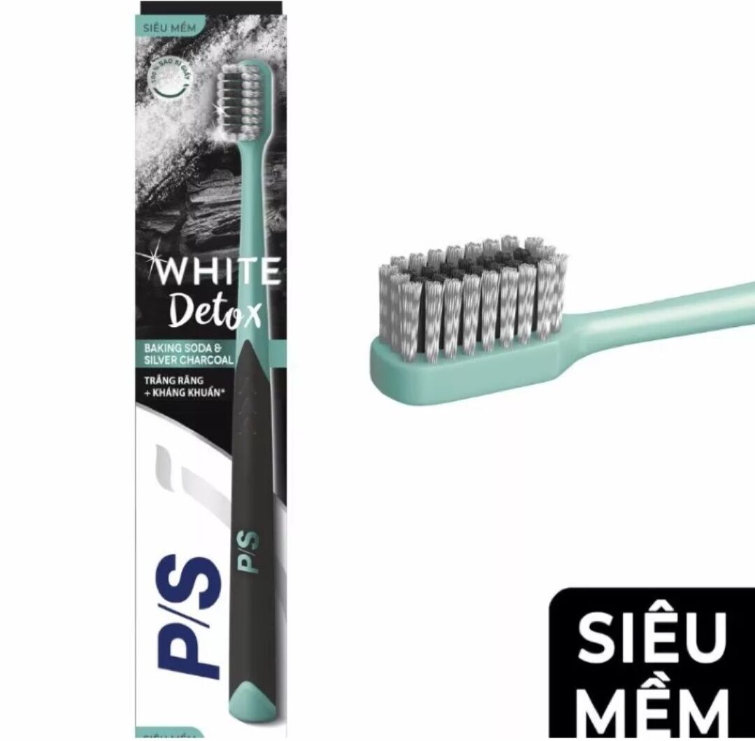 Bàn chải đánh răng ps white detox