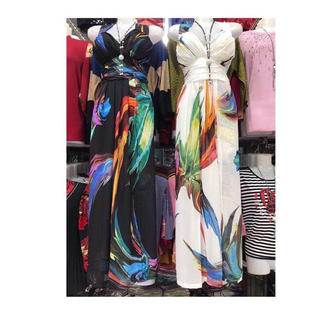 🌻 ĐẦM MAXI HOA - Silk Thái 🌻