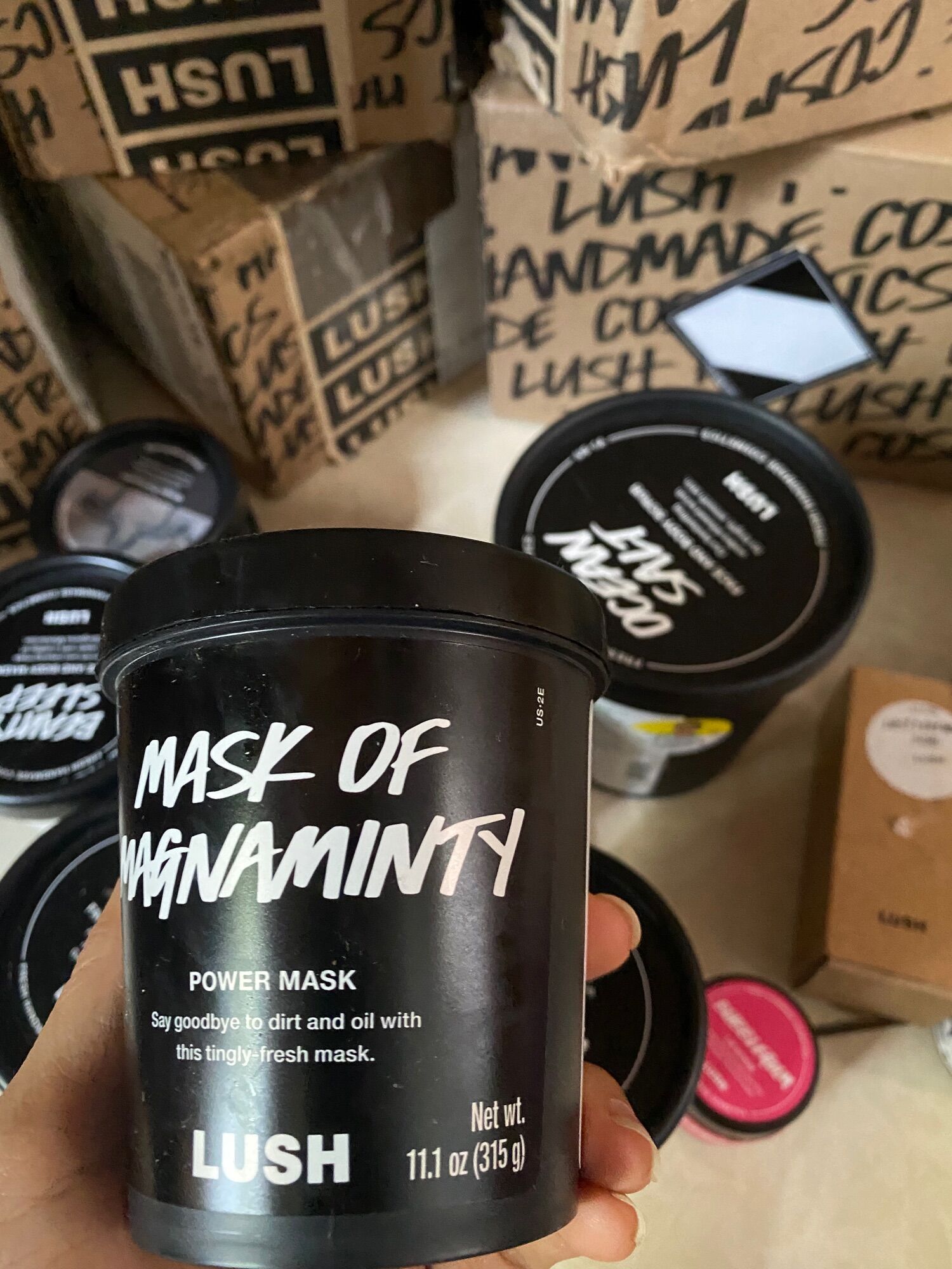 Mặt nạ đất sét Lush Magnaminty