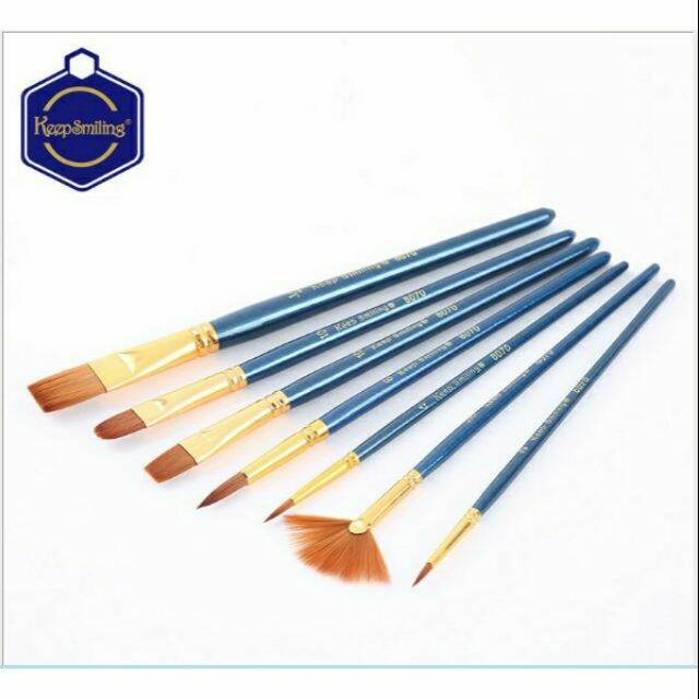 Bộ cọ nilong 7 cây
