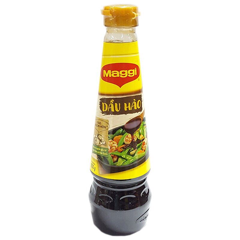 Dầu hào đậm đặc Maggi chai 350g