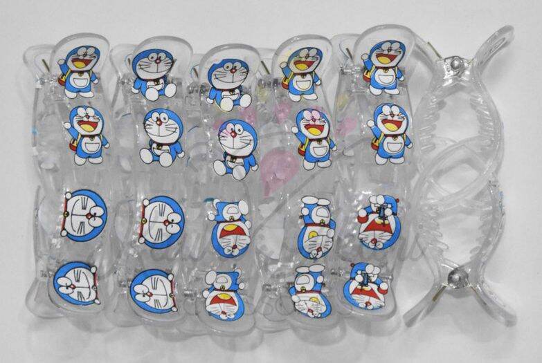 Kẹp Càng Cua 3 Răng Doraemon Dễ Thương