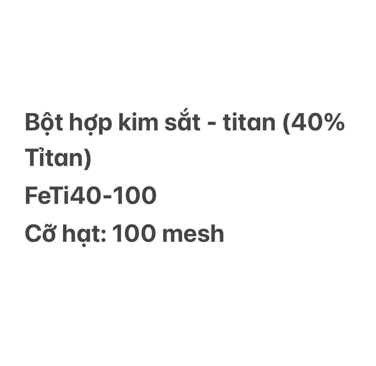 200 gam Bột màu FT40-100