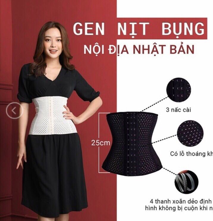 GEN NỊT BỤNG GIẢM BÉO THON EO( size M +40-90kg