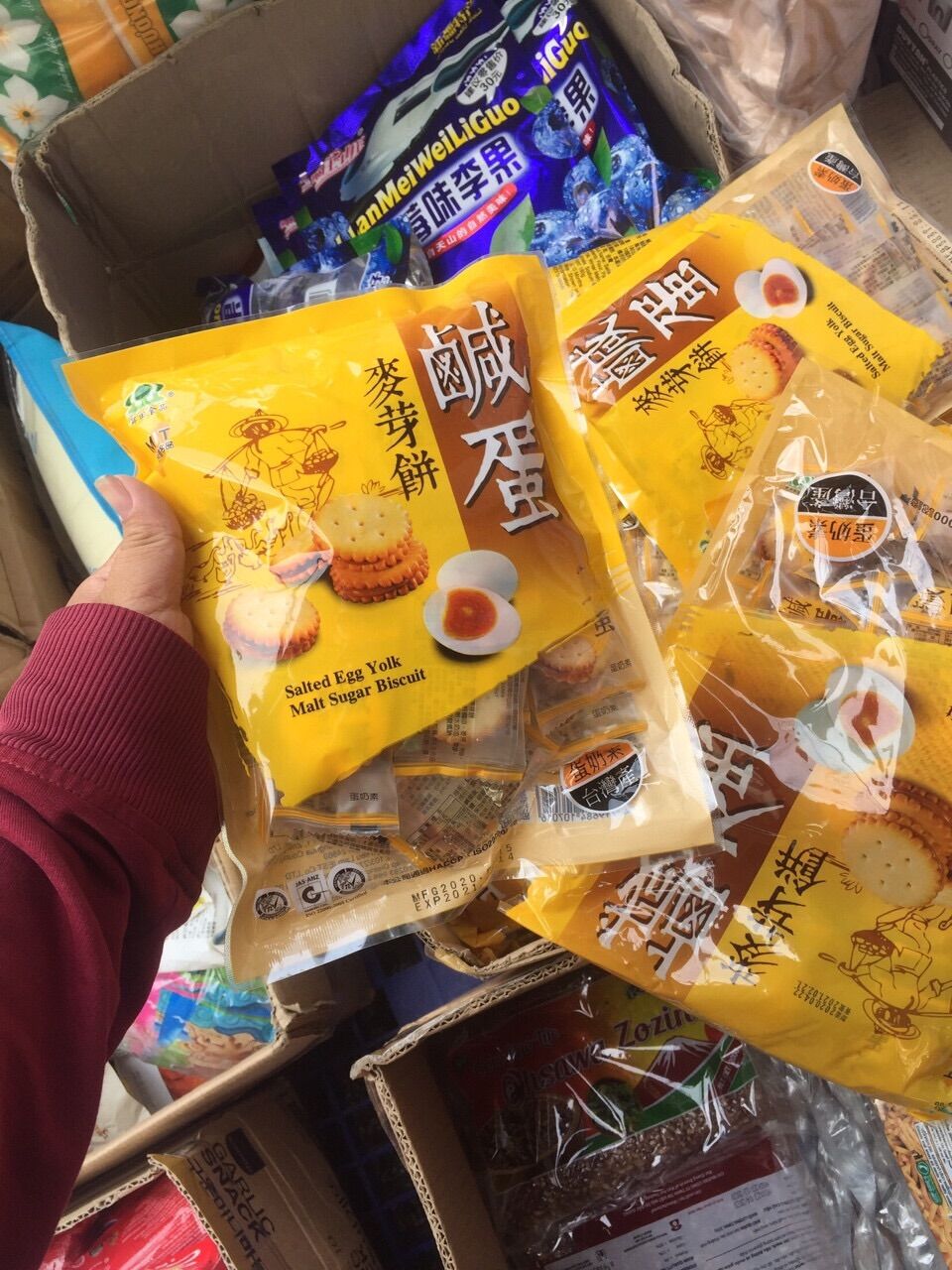 [HCM]Bánh quy trứng muối -500g