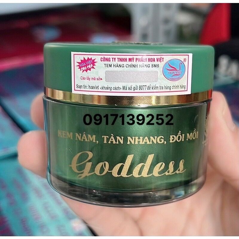 Kem goddess nám tàn nhang đồi mồi hoa việt