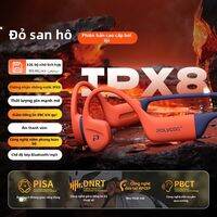 POLVCDG | Tai Nghe Không Dây Chống Nước Truyền Âm Sóng Xương X16