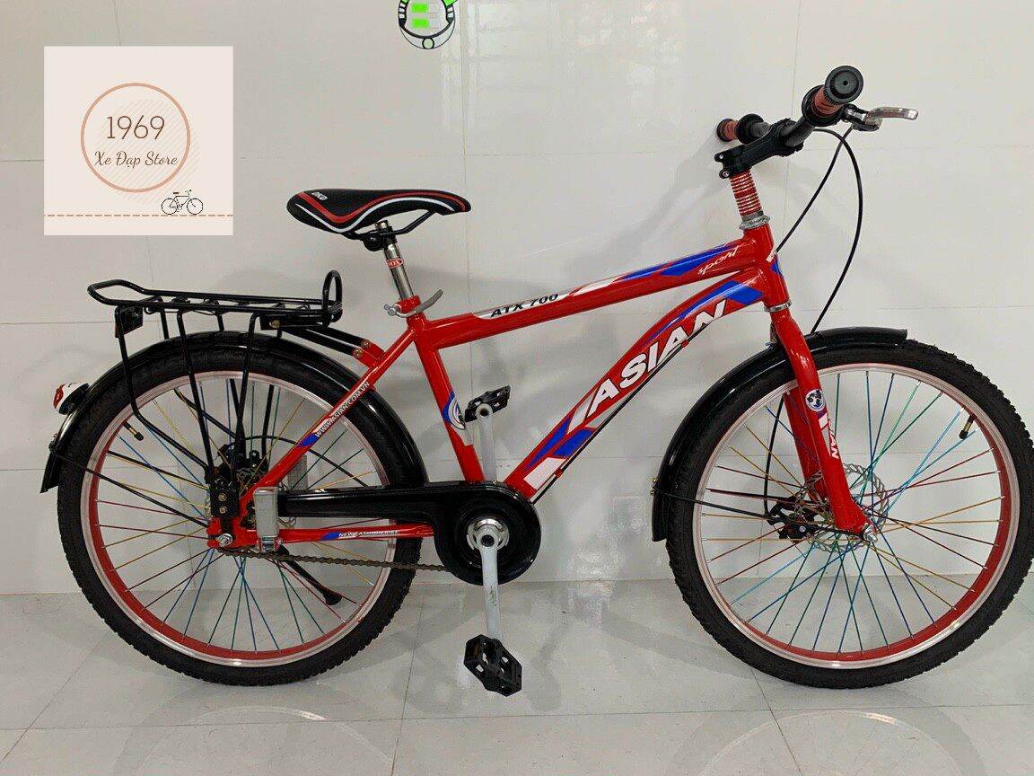XE ĐẠP NAM 24 INCH ASIAN ĐỎ