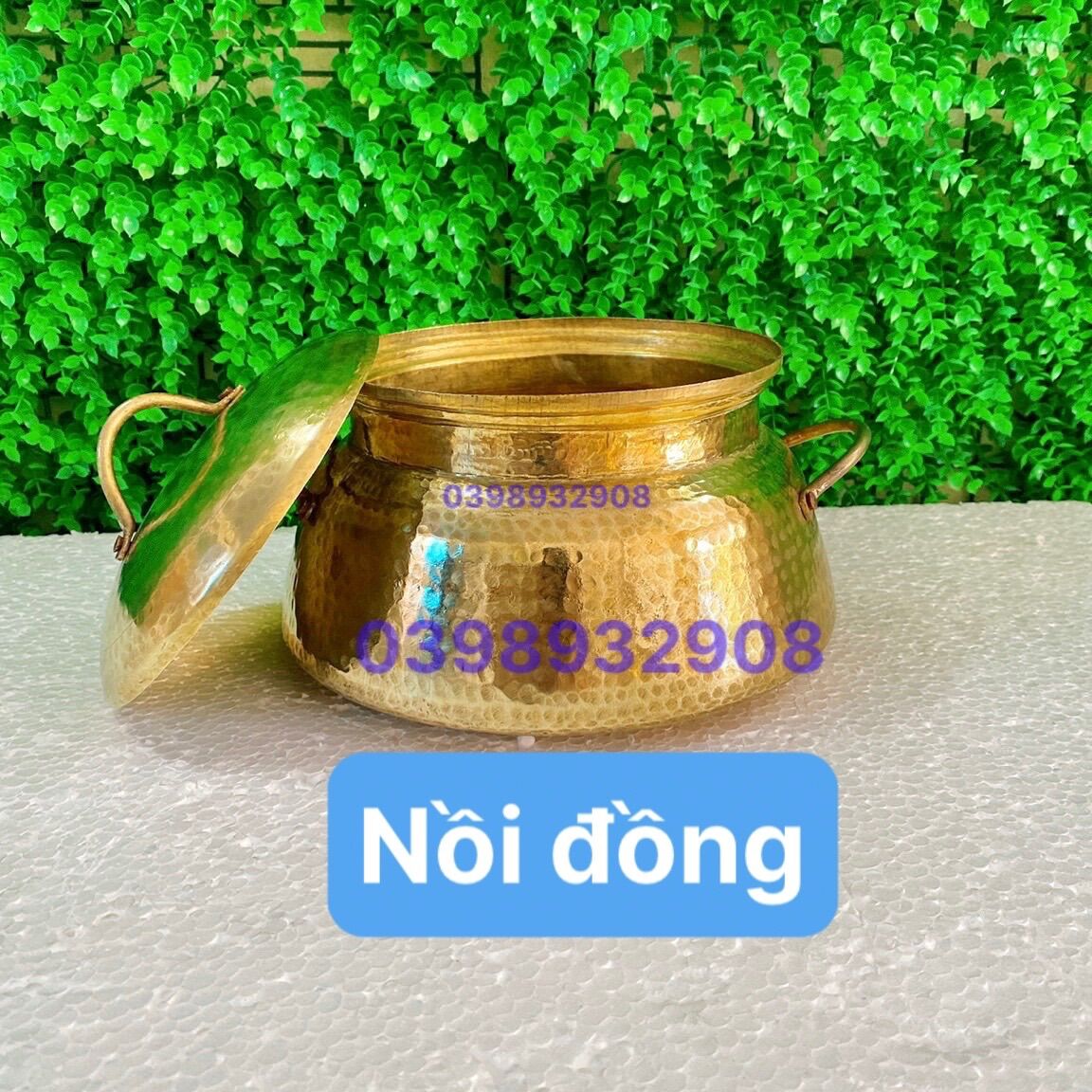 Nồi đồng nấu chất liệu bằng đồng