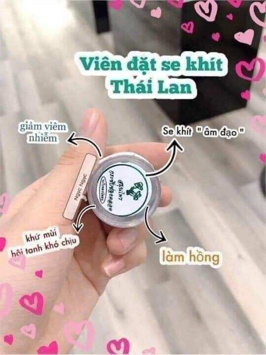 [Hộp 10 viên] VIÊN ĐẶT SE KHÍT CÔ BÉ (có che tên sp)