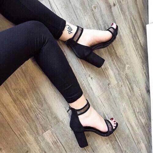 Giày cao gót nữ dép guốc cao gót