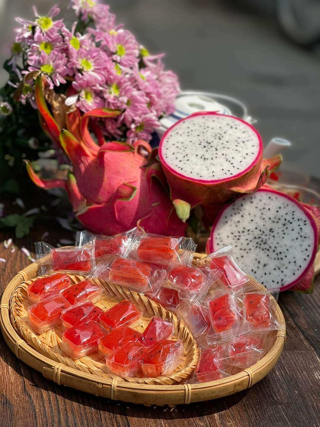 Mứt thanh long ép 1kg