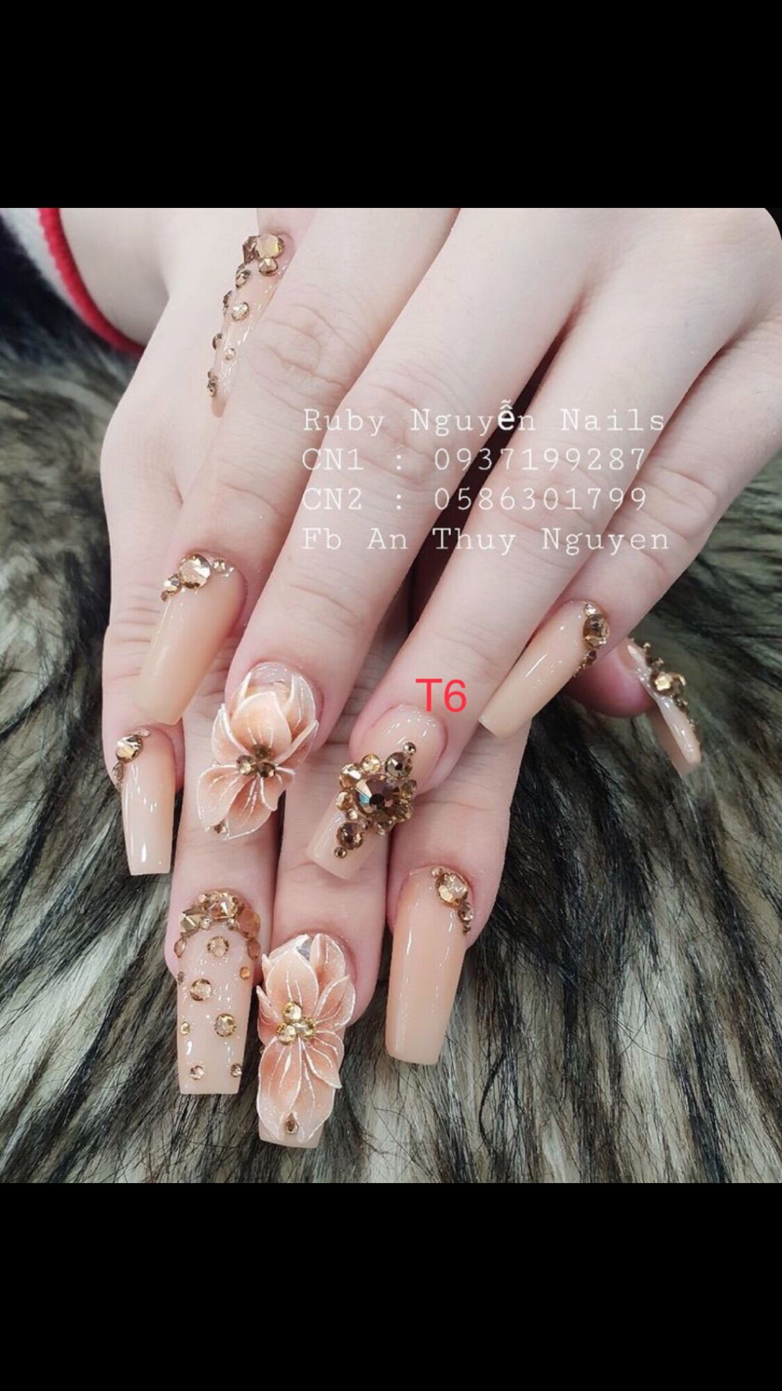 T6 Móng Tay Giả - Nail Thiết Kế