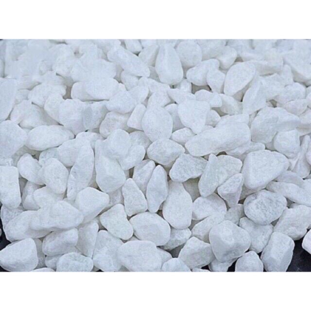 300gr Sỏi trắng rải mặt chậu