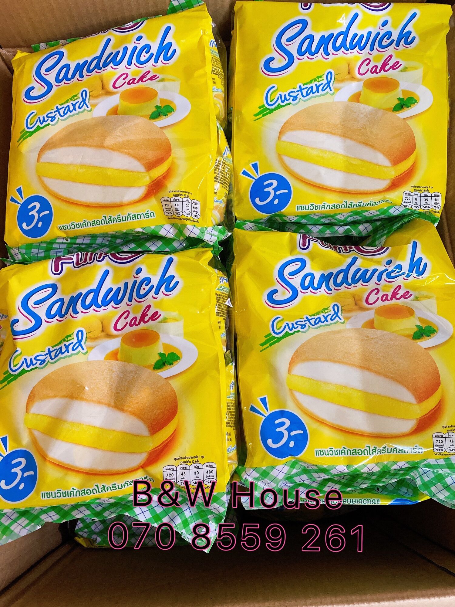❌DATE 25/5 ❌ BÁNH SANDWICH THÁI  Fun-O