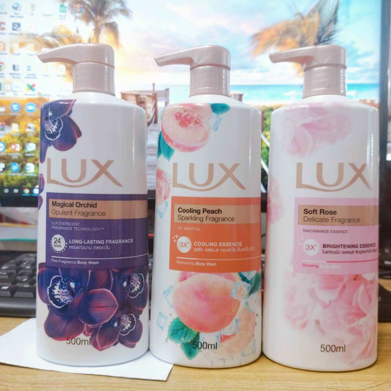 Sữa tắm lux thái