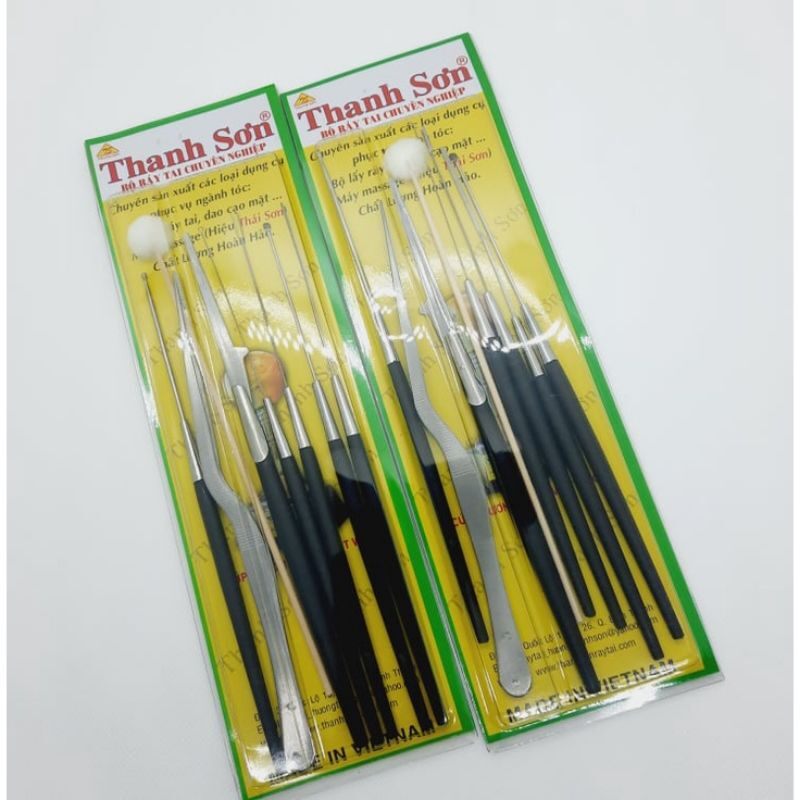 BỘ 8 MÓN LẤY RÁY TAI THANH SƠN