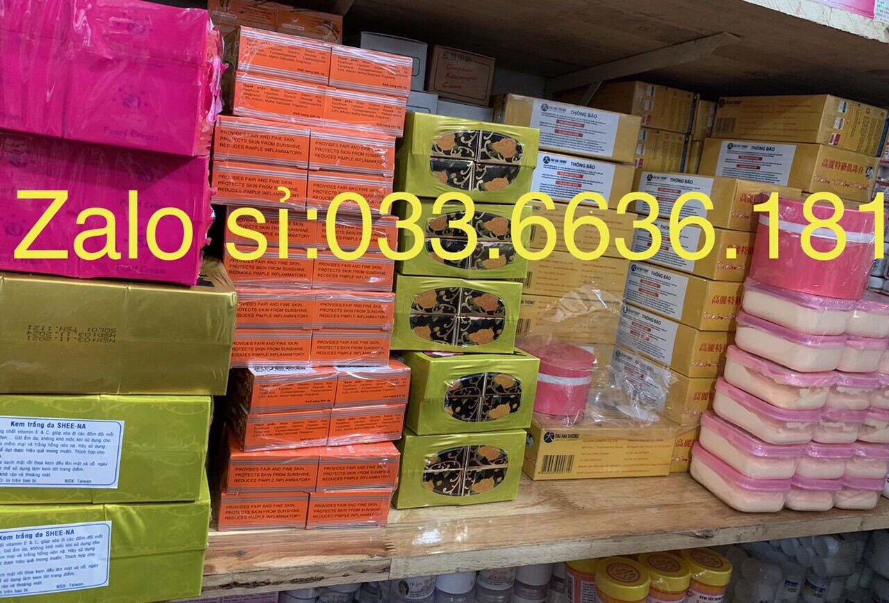 combo 10 hủ kem sâm vàng trắng da (hàng việt)