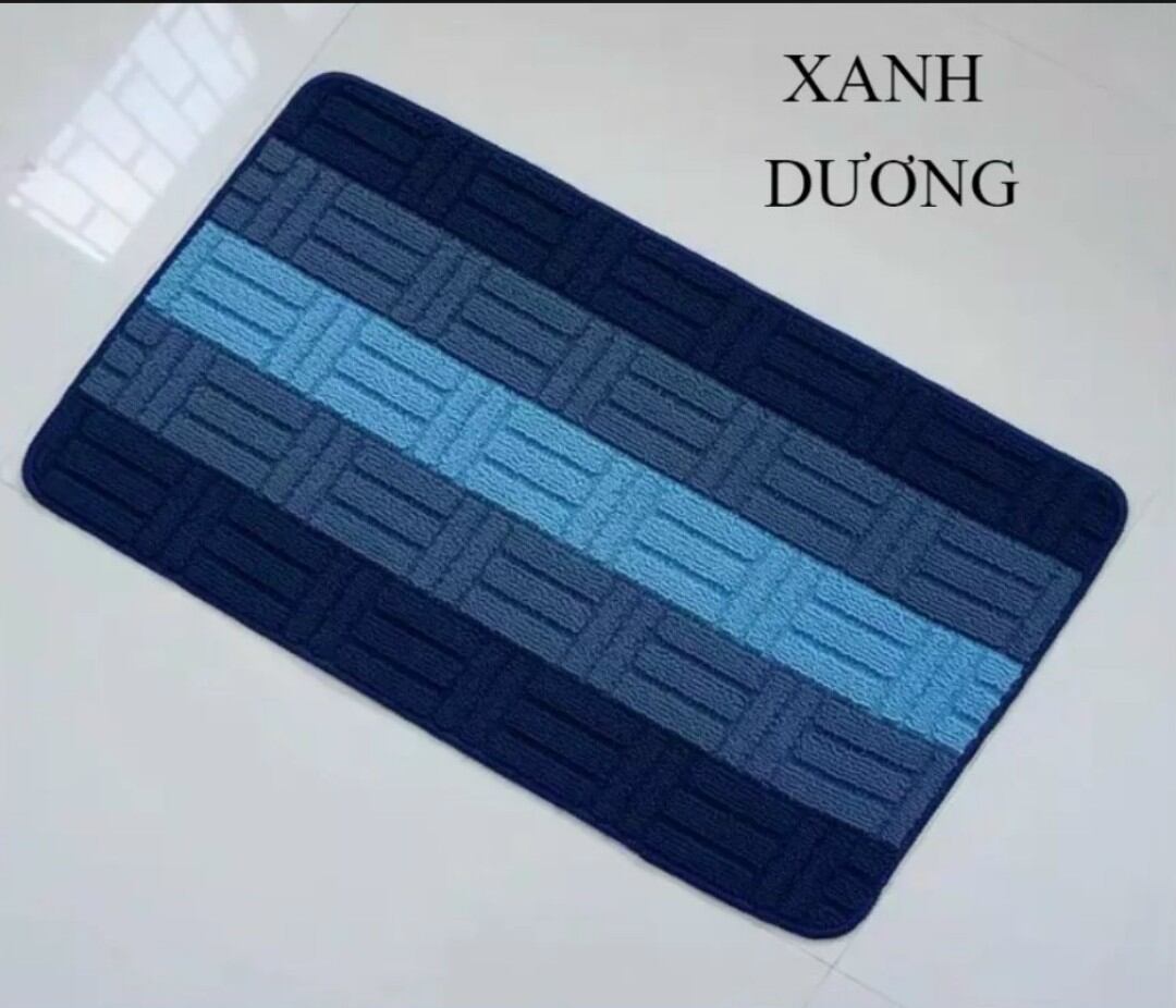 Thảm chùi chân mềm mại, chống trơn trợt cao cấp kt 40*60cm